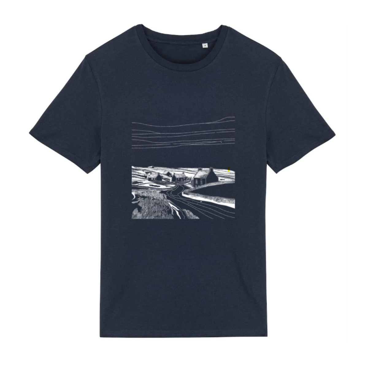 Rural Ireland T-Shirt, 100% Organic Cotton