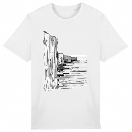 Cliffs T-Shirt, 100% Organic Cotton
