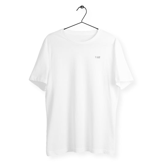 Just a T-Shirt (Black Text)